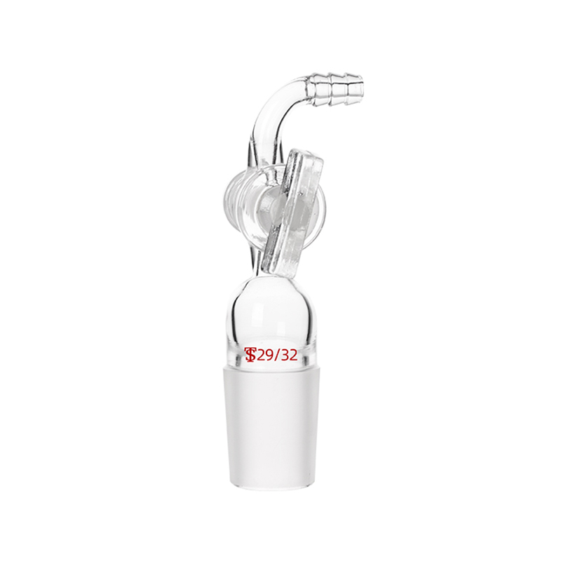90 Degree Glass Stopcock Adapter