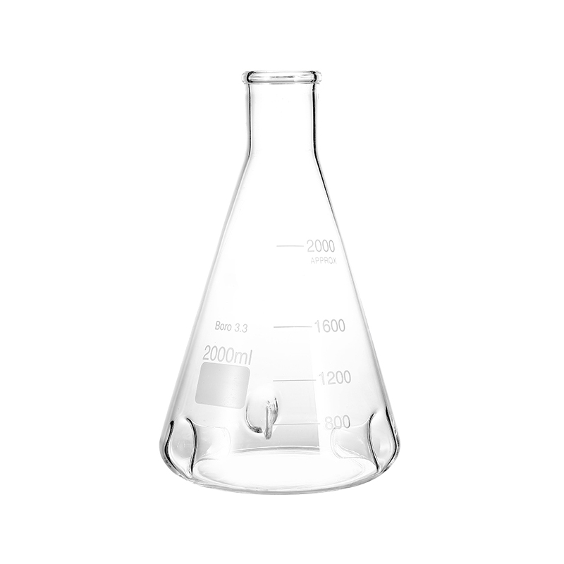 Baffled Erlenmeyer Flask (3-Baffle)