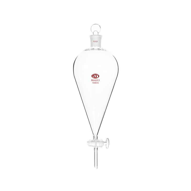 Pear-Shaped Separatory Funnel
